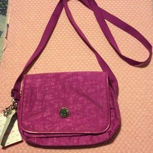 NWT Kipling Delphin Crossbody in Pink Dust RARE